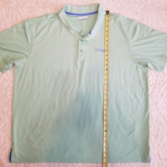 Columbia Low Drag Polo Shirt Size XXL - Picture 9 of 14